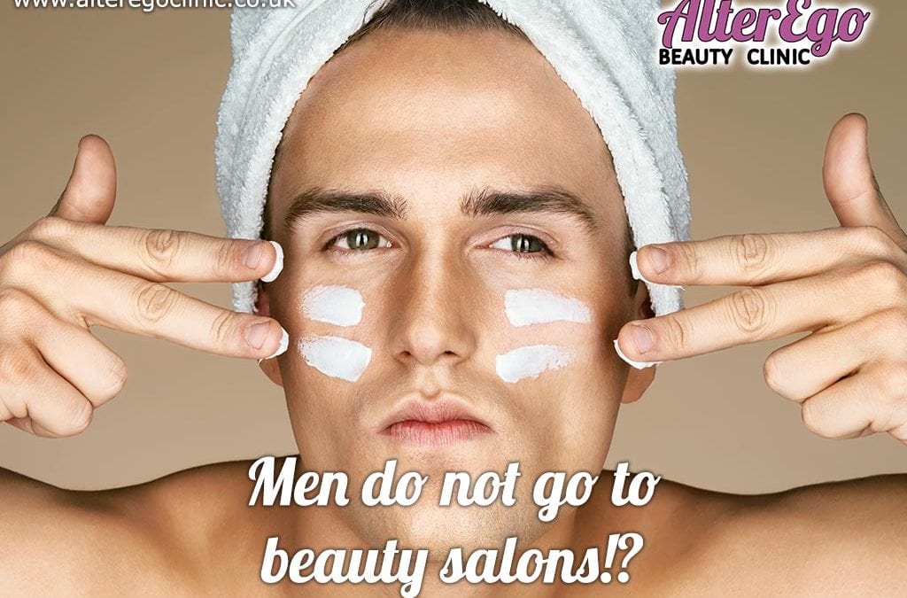 Men do not go to beauty salons!?
