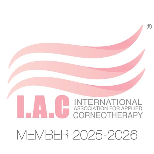 International Association for Applied Corneotherapy (I.A.C) Membership Logo for 2025-2026.